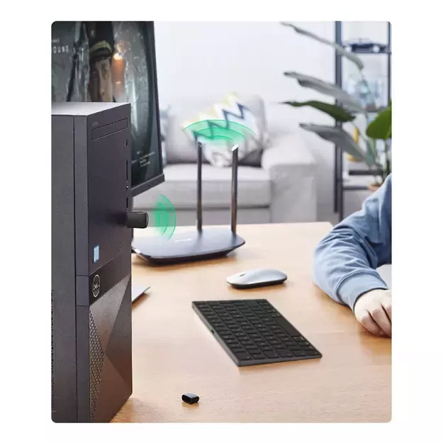 Ugreen dual-band adapter external USB network card - WiFi 11ac AC650 black (CM448) 12