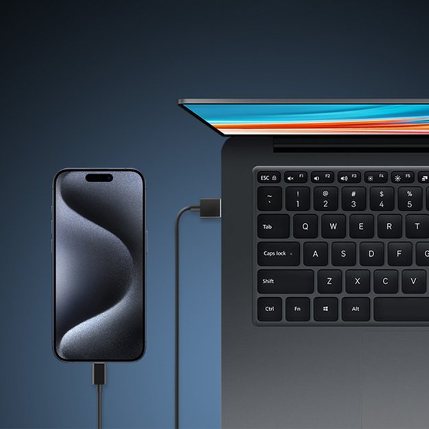 Cuktech CKATC310NCBK USB-A - USB-C Cable 1m - Black 3