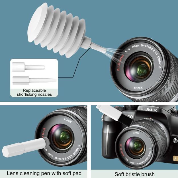 Tech-Protect 20-in-1 Multifunctional Cleaning Kit for Phone, Tablet, Laptop, and Headphones - White 5