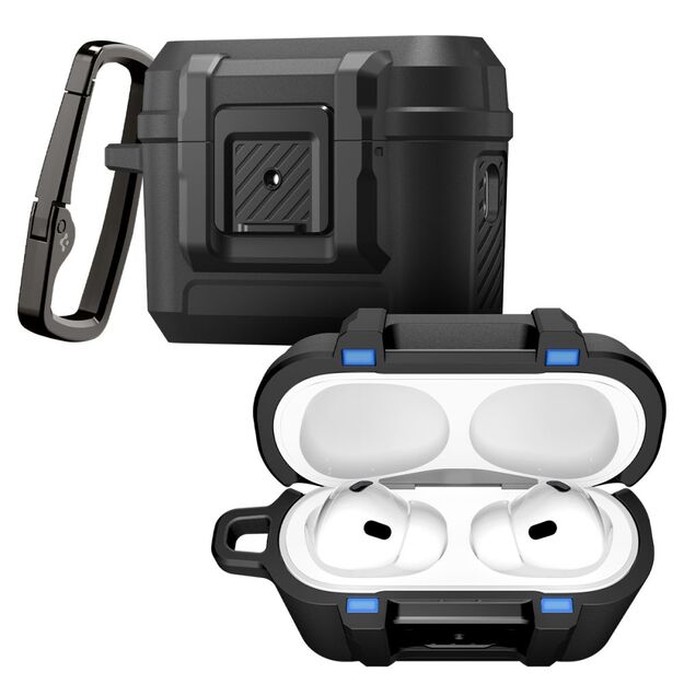 Spigen Lock Fit Case for AirPods Pro 3 - Black 1
