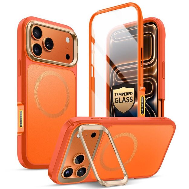 Supcase IBLSN Ares Flip MagSafe Case for iPhone 17 Pro - Orange