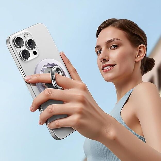 ESR Magnetic HaloLock MagSafe Phone Holder - Purple 4