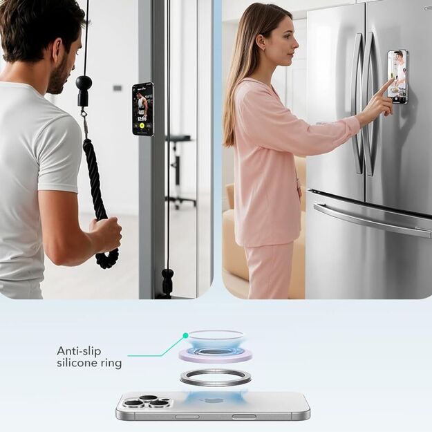 ESR Magnetic HaloLock MagSafe Phone Holder - Purple 3