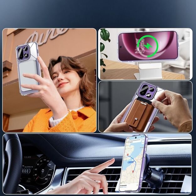 Tech-Protect Flexair Hybrid MagSafe Case for OnePlus 15 - Transparent 4