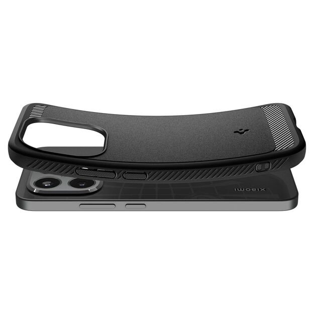 Spigen Rugged Armor Case for Xiaomi 15T - Black 3