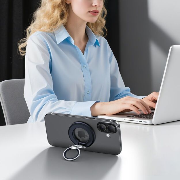 Tech-Protect MMR500 MagSafe Phone Holder - Navy Blue 4