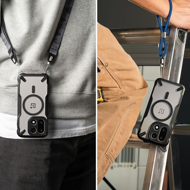 Ringke Fusion X Magnetic MagSafe Case for OnePlus 15 - Clear Black 7