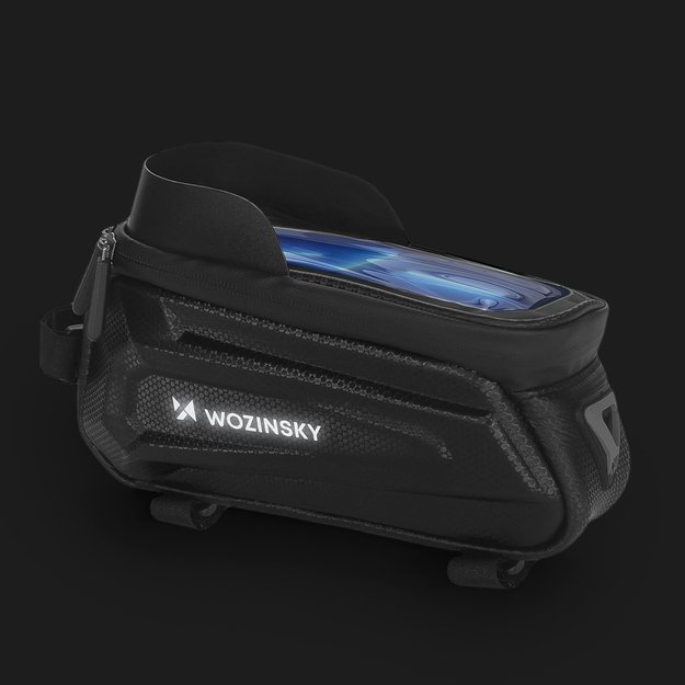 Wozinsky Bike Frame Bag 1.7l Phone Cover Black (WBB28BK) 14