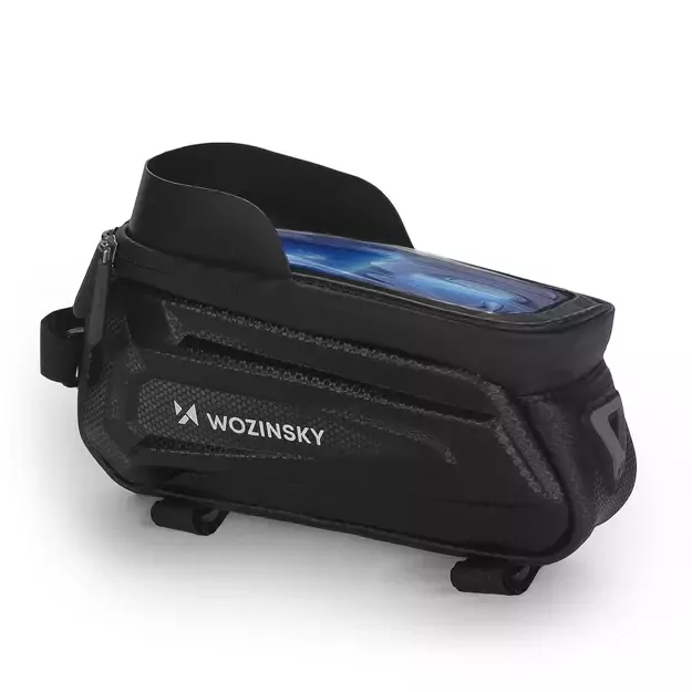Wozinsky Bike Frame Bag 1.7l Phone Cover Black (WBB28BK) 1