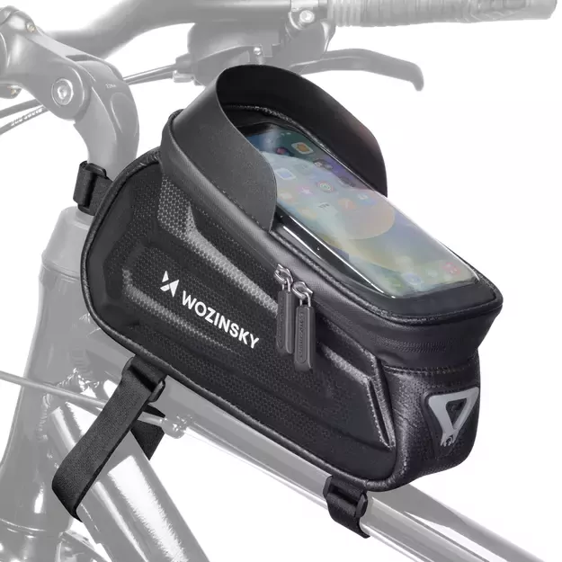 Wozinsky Bike Frame Bag 1.7l Phone Cover Black (WBB28BK) 8