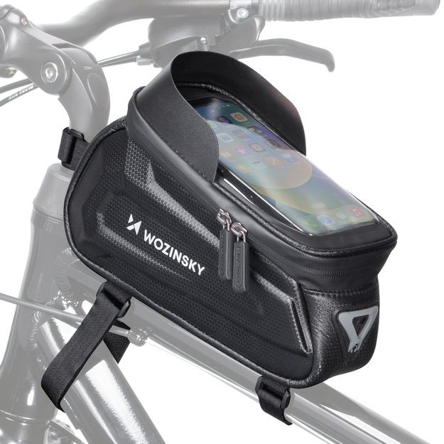 Wozinsky Bike Frame Bag 1.7l Phone Cover Black (WBB28BK) 16