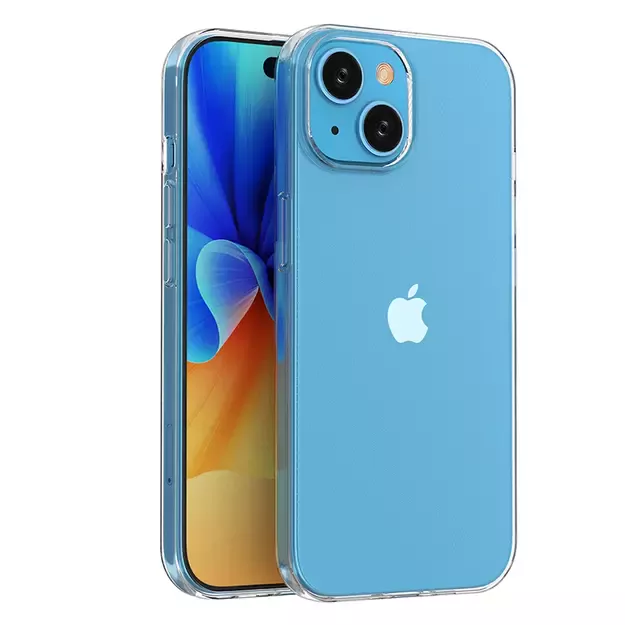 iPhone 15 case from the Ultra Clear series in transparent color 9
