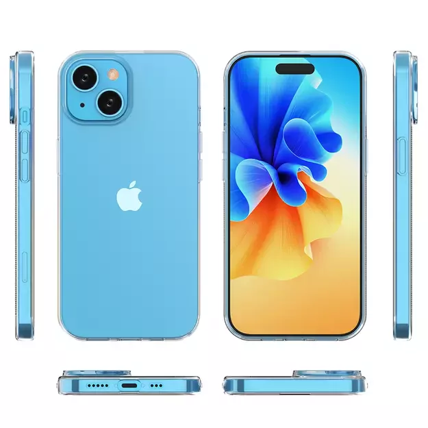 iPhone 15 case from the Ultra Clear series in transparent color 15