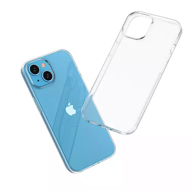 iPhone 15 case from the Ultra Clear series in transparent color 11