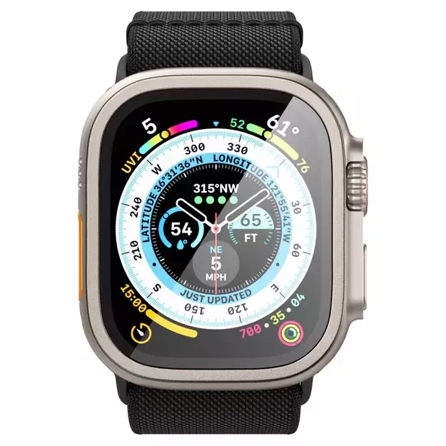 Spigen Glas.tR Slim Pro Tempered Glass for Apple Watch Ultra (49mm) - Beige 3