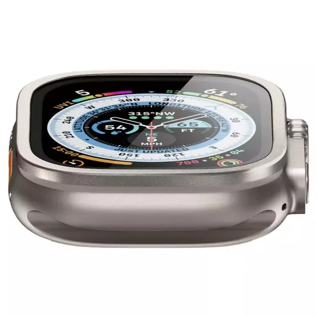 Spigen Glas.tR Slim Pro Tempered Glass for Apple Watch Ultra (49mm) - Beige 4