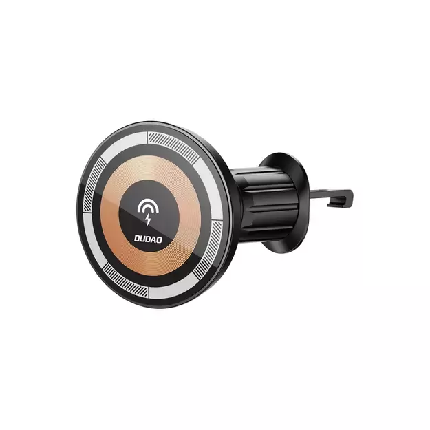 Magnetic holder with MagSafe inductive charger for cockpit/air vent 15W Dudao F12MAX+ - black 1