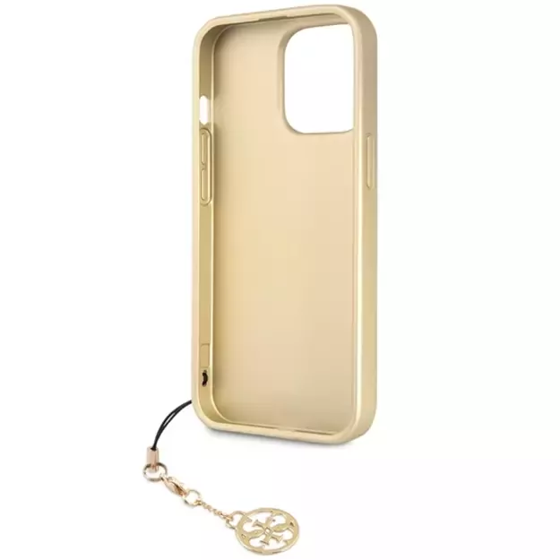 Guess 4G Charms Collection case for iPhone 14 Pro Max - gray 6