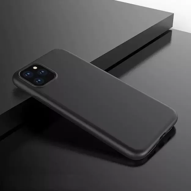 Gel flexible cover for iPhone 15 Pro Max Soft Case - black 16