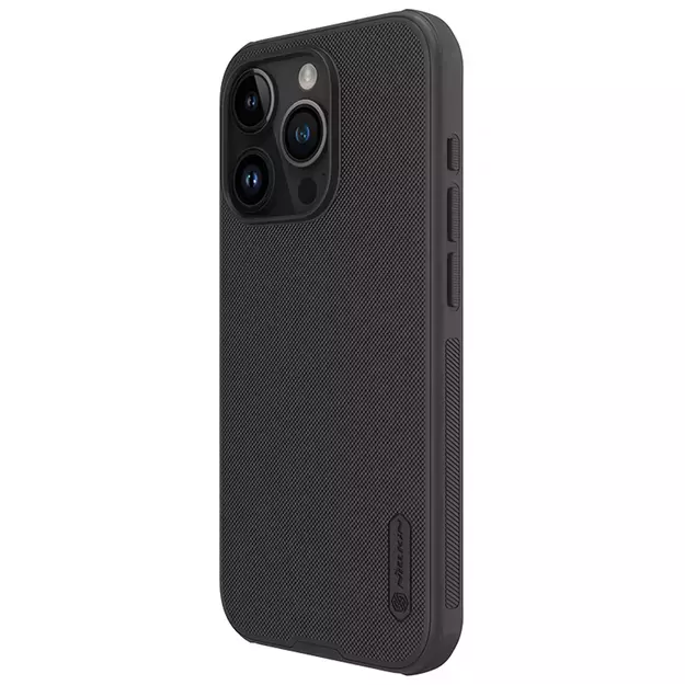 Nillkin Super Frosted Shield Pro reinforced case for iPhone 15 Pro - black 17