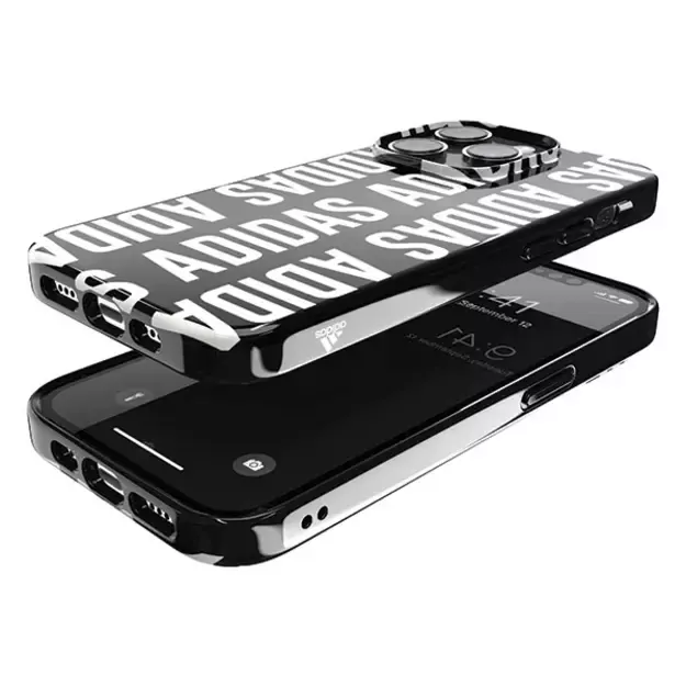 Adidas OR Snap Case Logo iPhone 14 Pro 6.1  black/black 50246 5