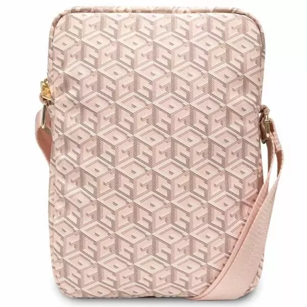 Guess Bag GUTB10HGCFSEP 10  pink/pink GCube Stripe Tablet Bag 4