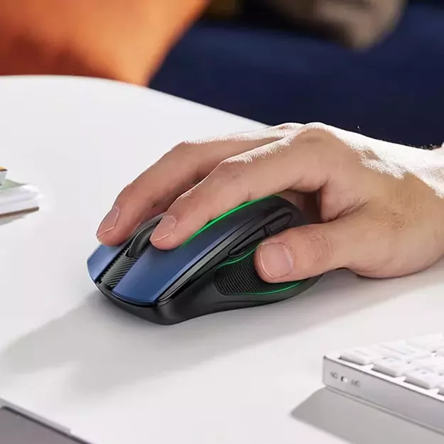 Ugreen MU006 Wireless Optical Mouse USB 2.4GHz / Bluetooth 5.0 4000 DPI - Blue 8