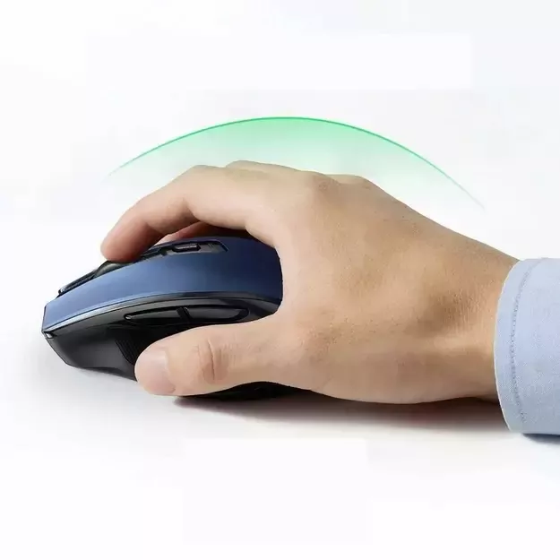 Ugreen MU006 Wireless Optical Mouse USB 2.4GHz / Bluetooth 5.0 4000 DPI - Blue 4