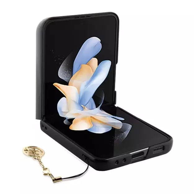 Guess 4G Charms Collection case for Samsung Galaxy Z Flip 5 - gray 10