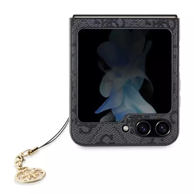 Guess 4G Charms Collection case for Samsung Galaxy Z Flip 5 - gray 9