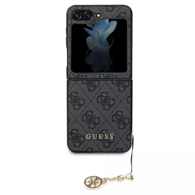 Guess 4G Charms Collection case for Samsung Galaxy Z Flip 5 - gray 8