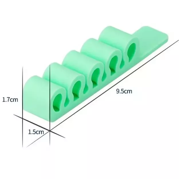 Silicone office organizer - purple 12