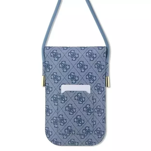Guess GUOWBP4SNSB handbag - blue 4G Metal Script Logo 2