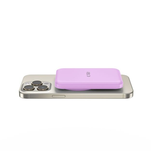 Tech-Protect LifeMag MagSafe PB10 5000mAh Power Bank - Pink 2