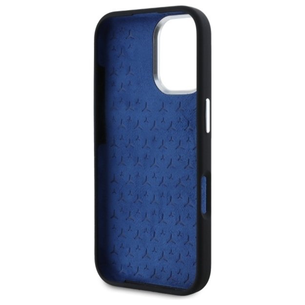 Mercedes MEHMP16S23SUTTK iPhone 16 6.1&quot  black/black hardcase Silicone Tonal Logo MagSafe 6