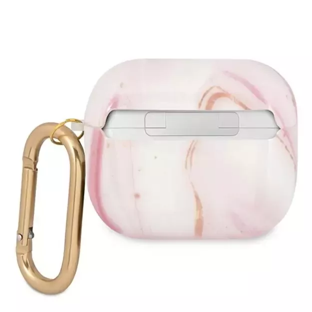 Guess GUA3UNMP AirPods 3 cover pink/pink Marble Collection 3