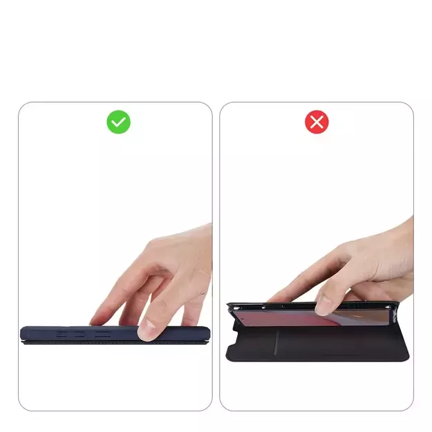 DUX DUCIS Skin X Bookcase type case for Samsung Galaxy A72 4G blue 10