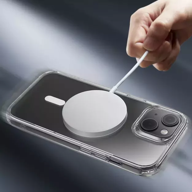ESR Classic Hybrid Halolock Case with MagSafe for iPhone 15 - Clear 6