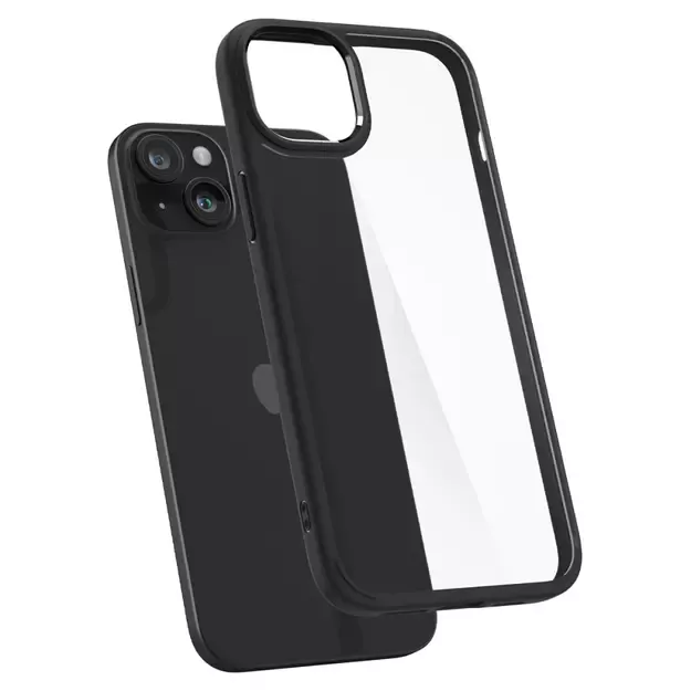 Spigen Ultra Hybrid iPhone 15 Plus Case - Matte Black 5