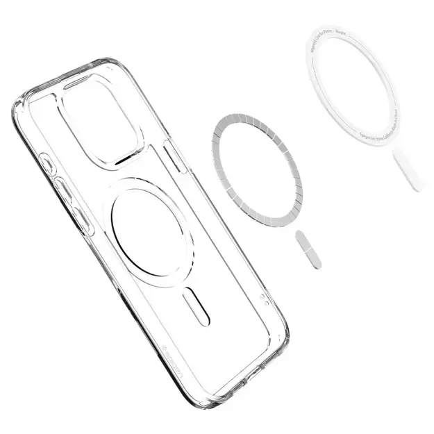 Spigen Ultra Hybrid Mag Case with MagSafe for iPhone 15 Pro - White 6