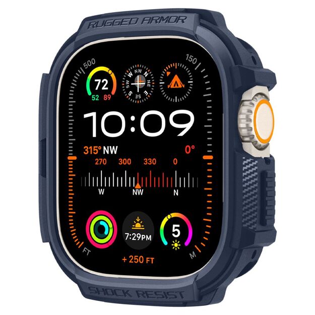 Spigen Rugged Armor Case for Apple Watch Ultra 1 / 2 (49mm) - Navy Blue 1