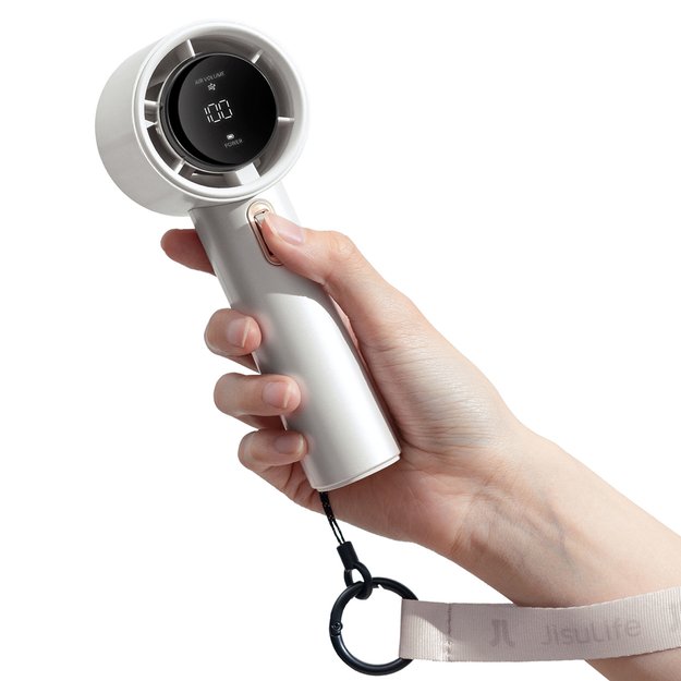 Jisulife Handheld Fan Pro1 3600mAh FA53 (ABS) Mini Blower Portable USB Fan - White 1