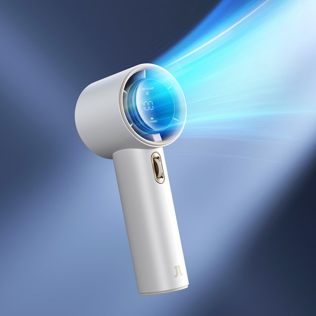 Jisulife Handheld Fan Pro1 3600mAh FA53 (ABS) Mini Blower Portable USB Fan - White 3