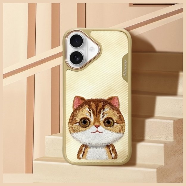 Nimmy Big Eyed Pet 2.0 Cat Case for iPhone 16 - Green 8