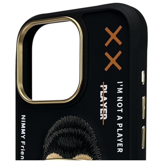Nimmy Cool&amp Cute 2.0 Monkey Case for iPhone 16 Pro Max - Black 2