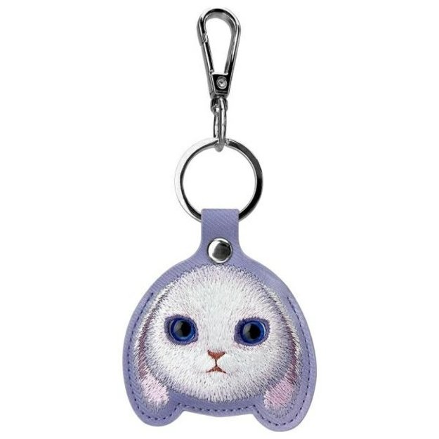 Nimmy Big Eyed Pet 2.0 Rabbit 3-in-1 Phone Bag + Wallet + Tracker Case - Purple 3