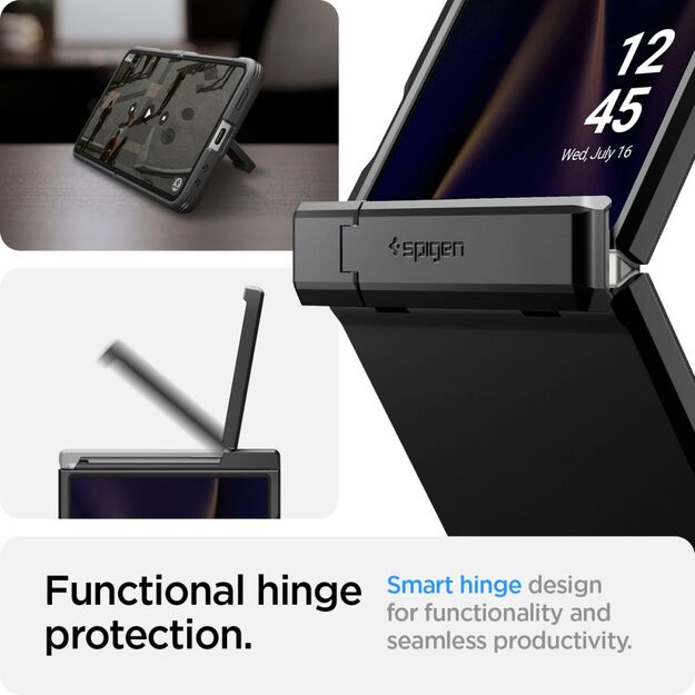Spigen Tough Armor Pro Mag MagSafe Case for Samsung Galaxy Z Flip 7 - Black 22