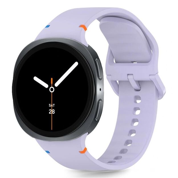 Tech-Protect Silicone Strap for Samsung Galaxy Watch 40/44/46 mm - Purple