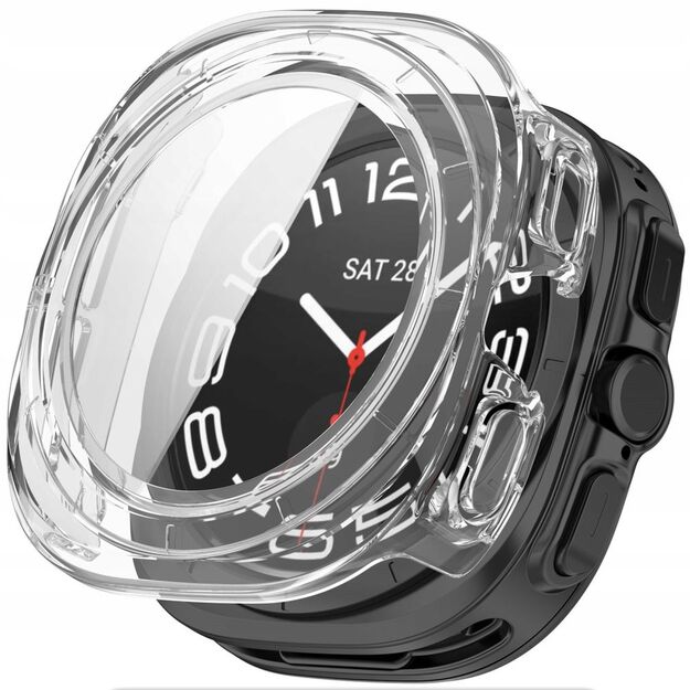 Tech-Protect Defense Case for Samsung Galaxy Watch Ultra 47mm - Transparent