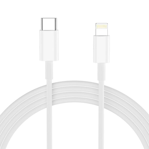Tech-Protect NCA30 PD 30W QC3.0 USB-A / USB-C Wall Charger + USB-C / Lightning Cable 100cm - White 6